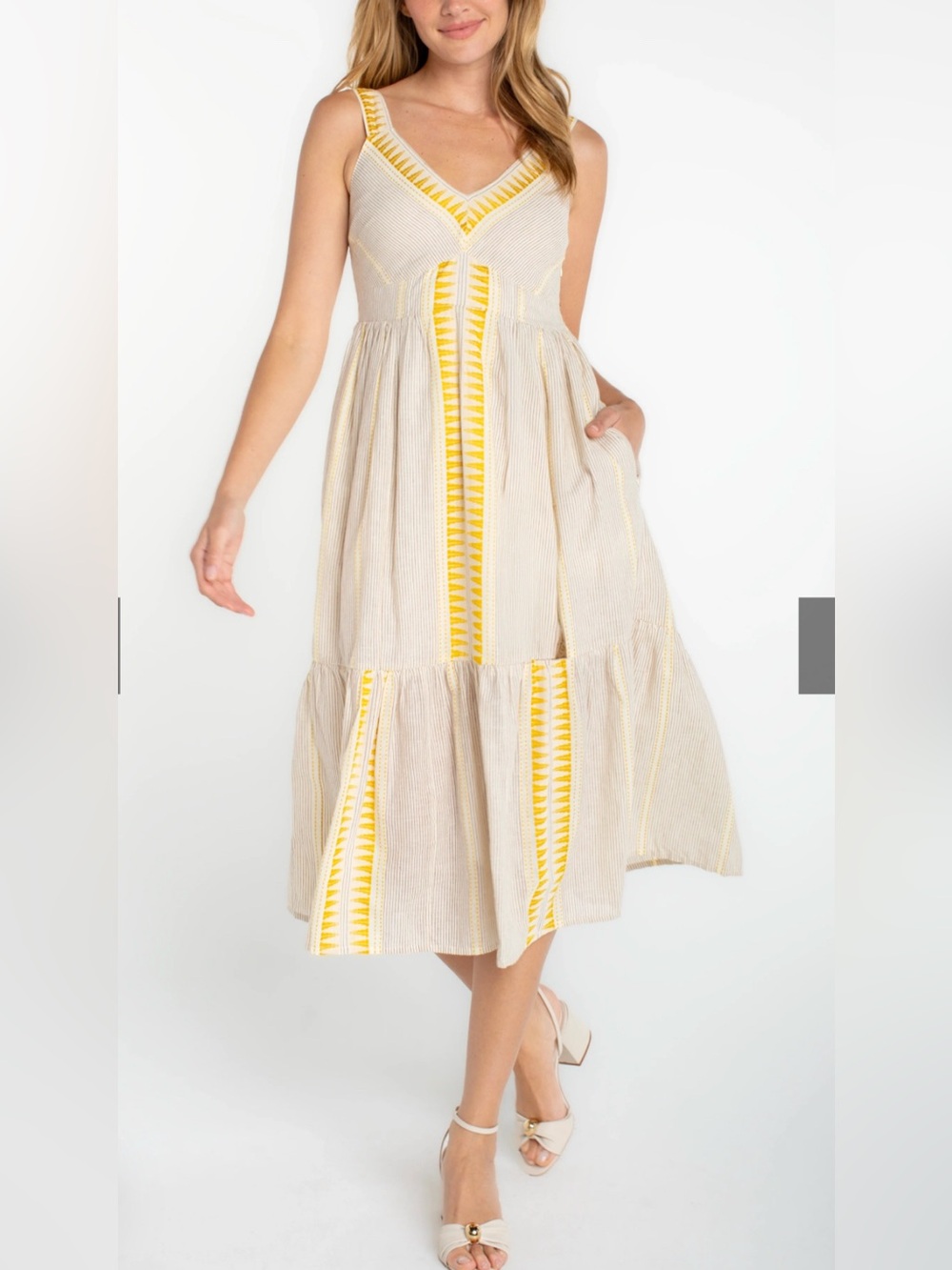 NWT LIVERPOOL Sleeveless Midi Dress - Picture 3 of 10